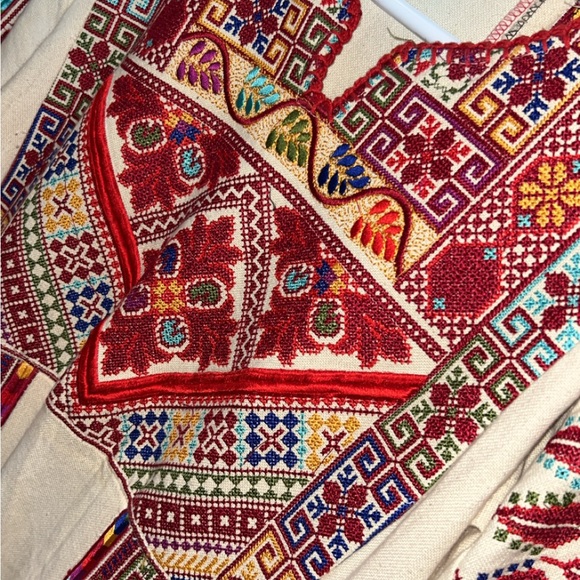 Colorful Embroidered Textile - Picture 4 of 7